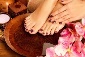 manicure and pedicure